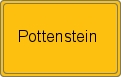 Ortsschild von Pottenstein