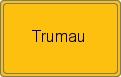 Ortsschild von Trumau
