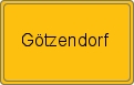 Ortsschild von Götzendorf