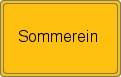 Ortsschild von Sommerein