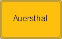 Ortsschild von Auersthal