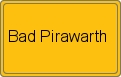 Ortsschild von Bad Pirawarth