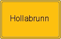 Ortsschild von Hollabrunn