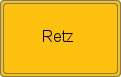 Ortsschild von Retz