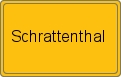 Ortsschild von Schrattenthal