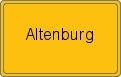Ortsschild von Altenburg