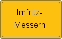 Ortsschild von Irnfritz-Messern