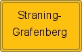 Ortsschild von Straning-Grafenberg