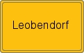 Ortsschild von Leobendorf