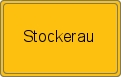 Ortsschild von Stockerau