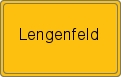 Ortsschild von Lengenfeld