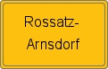 Ortsschild von Rossatz-Arnsdorf