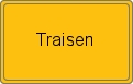 Ortsschild von Traisen