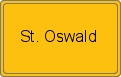 Ortsschild von St. Oswald