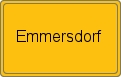 Ortsschild von Emmersdorf