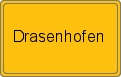 Ortsschild von Drasenhofen