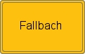 Ortsschild von Fallbach