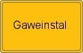 Ortsschild von Gaweinstal