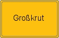 Ortsschild von Großkrut