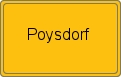 Ortsschild von Poysdorf