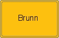 Ortsschild von Brunn