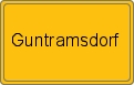 Ortsschild von Guntramsdorf