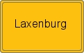 Ortsschild von Laxenburg