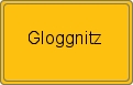 Ortsschild von Gloggnitz
