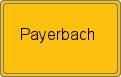 Ortsschild von Payerbach