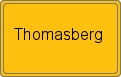 Ortsschild von Thomasberg