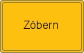 Ortsschild von Zöbern