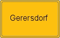Ortsschild von Gerersdorf