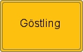 Ortsschild von Göstling