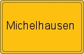 Ortsschild von Michelhausen