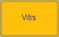 Ortsschild von Vitis
