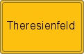 Ortsschild von Theresienfeld