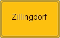 Ortsschild von Zillingdorf
