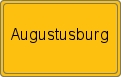 Ortsschild von Augustusburg
