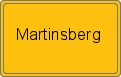 Ortsschild von Martinsberg