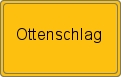 Ortsschild von Ottenschlag