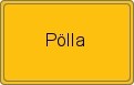 Ortsschild von Pölla