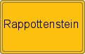 Ortsschild von Rappottenstein