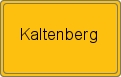 Ortsschild von Kaltenberg