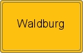 Ortsschild von Waldburg