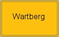 Ortsschild von Wartberg