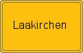 Ortsschild von Laakirchen