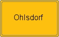 Ortsschild von Ohlsdorf