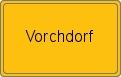Ortsschild von Vorchdorf