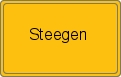 Ortsschild von Steegen