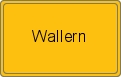 Ortsschild von Wallern